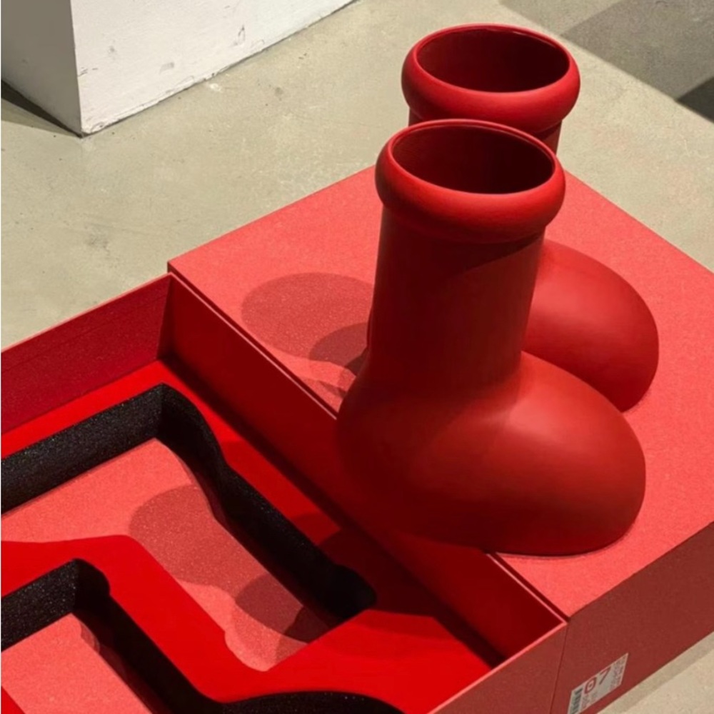 MSCHF Big Red Boots Authentic